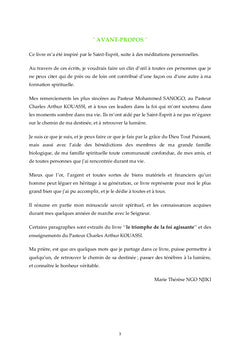 Passez des ténèbres à la lumière