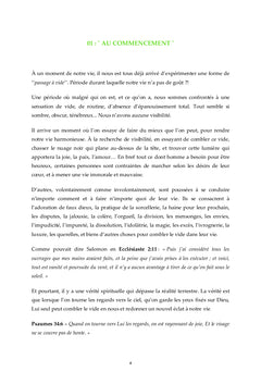 Passez des ténèbres à la lumière