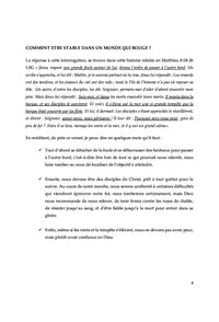 Comment être stable dans un monde qui bouge