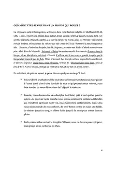 Comment être stable dans un monde qui bouge