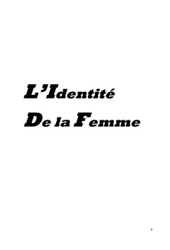 L'Identité de la Femme