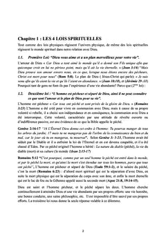 Notes de cours des affermissements bibliques