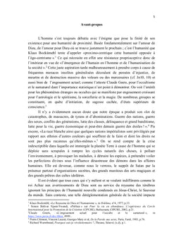 L'humanité nouvelle à la lumière d'Esaïe 7,14