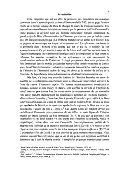 L'humanité nouvelle à la lumière d'Esaïe 7,14