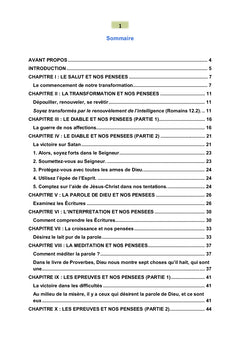 Les pensées positives