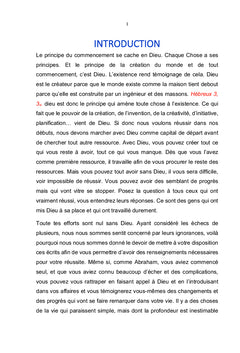Au commencement, Dieu