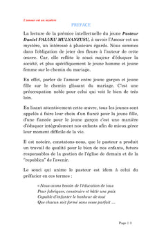 L'amour est un mystère