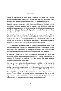 La dépression