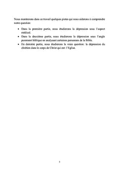 La dépression