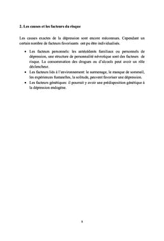 La dépression