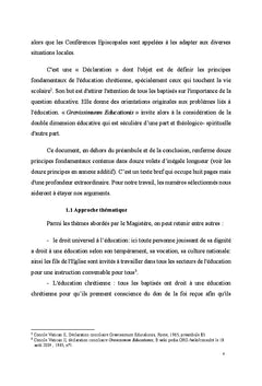 L'École Catholique et sa Contribution à l'Éducation Morale du Citoyen