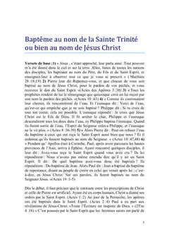 Etudes bibliques