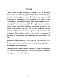 La Manifestation du Saint-Esprit en Trois Dimensions de la Pentecôte