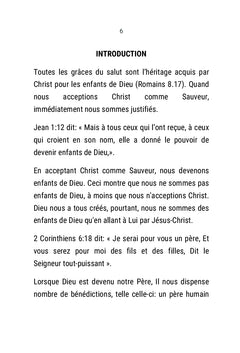 FILS DE DIEU PAR ADOPTION: L'HERITAGE CÉLESTE