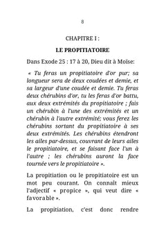 Le mystère du propitiatoire