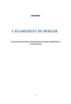 L'égarement du berger