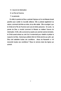 Il n'y a de vrai Christ que Jésus de Nazareth, Fils aîné de Marie