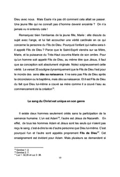 Il n'y a de vrai Christ que Jésus de Nazareth, Fils aîné de Marie