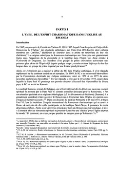 L'expérience avec l'Esprit Saint dans le Renouveau Charismatique