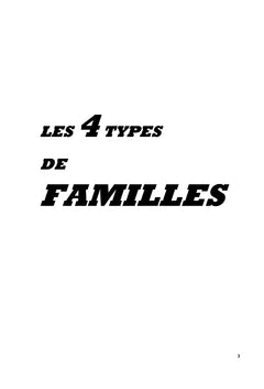 Les 4 familles