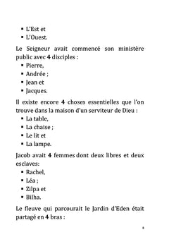 Les 4 familles