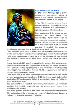 La Foi de Dieu vient avec ...