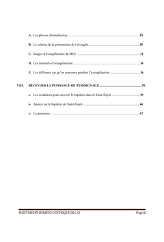 Brochure d'évangelisation