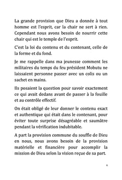 La provision: Cas de Sarah