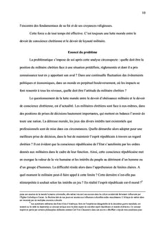 Militaire Chrétien et Politique