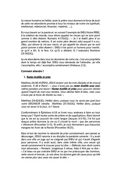 Restez éveillés et priez