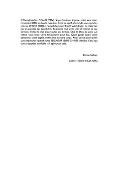Restez éveillés et priez