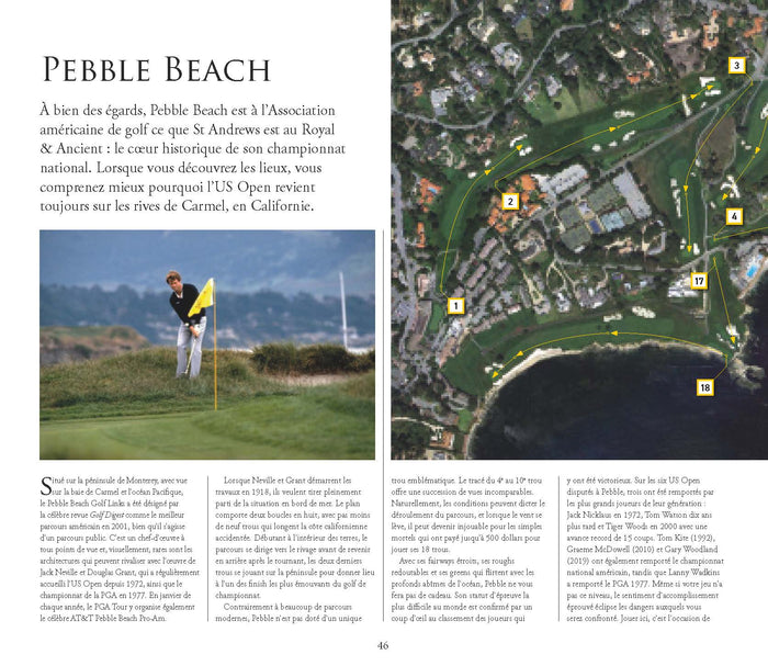 Les plus grands parcours de golf vus du ciel