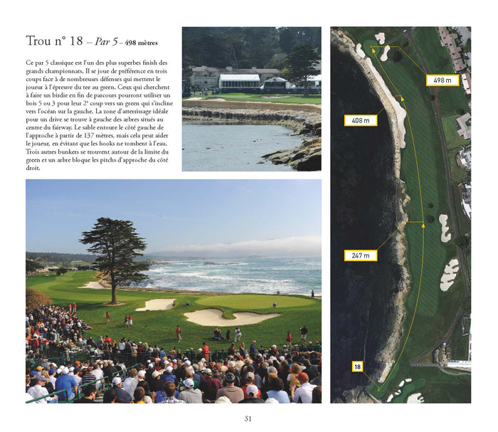 Les plus grands parcours de golf vus du ciel