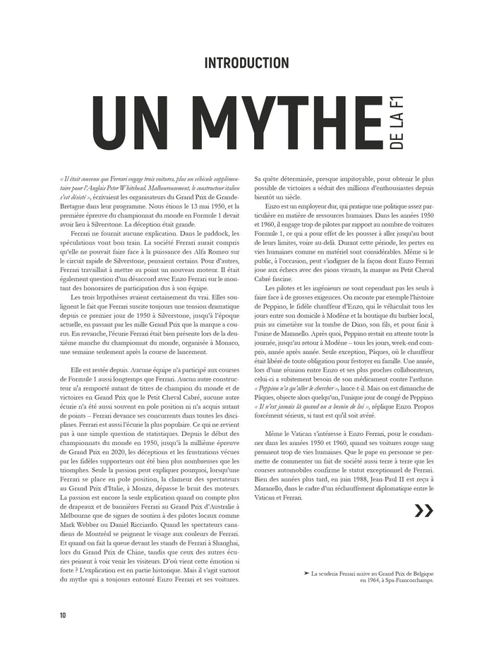 Ferrari en Formule 1 2e ED