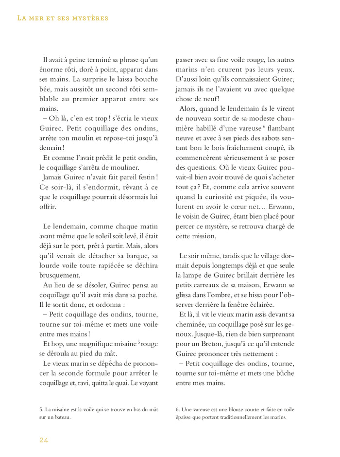 Mille ans de contes de la mer