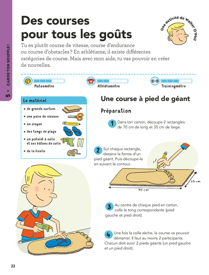 Sports rigolos - Pour faire la compète avec les copains