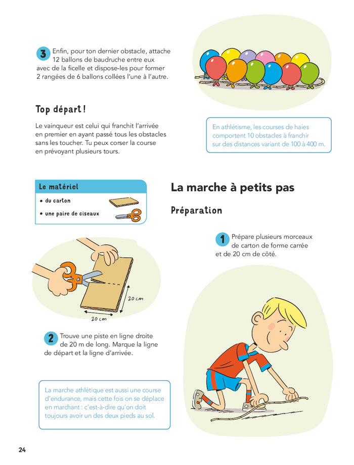 Sports rigolos - Pour faire la compète avec les copains