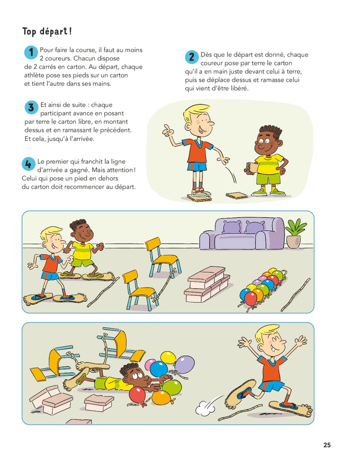 Sports rigolos - Pour faire la compète avec les copains