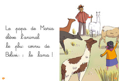 Drôle de lama, niveau 1 - J'apprends à lire Montessori