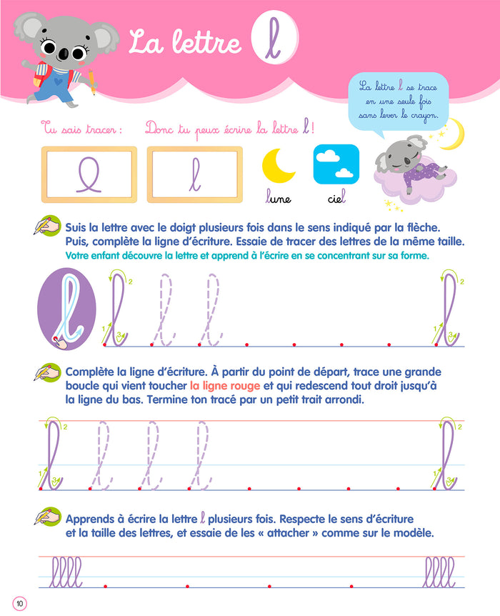 Ma petite école - 100 activités pour bien écrire les lettres minuscules - Grande Section