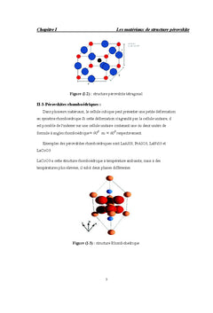 Prediction des parametres de maille des composes perovskites