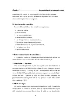 Prediction des parametres de maille des composes perovskites