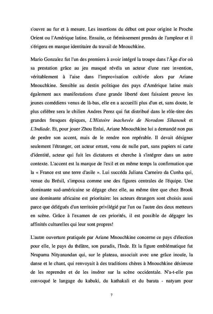 Le Théâtre et l'Exil