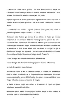 Le Théâtre et l'Exil