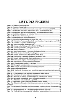 Interferometrie des images Radar SAR
