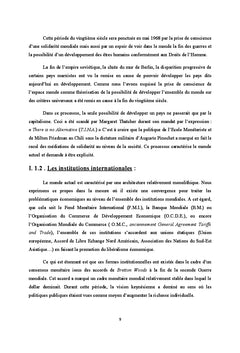 Comment un concept local passe au niveau International