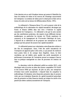 Capital organisationnel et creation de valeur