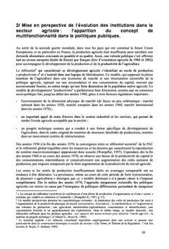Les institutions au service du marche