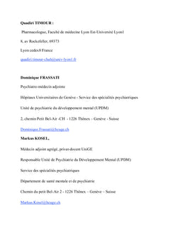 Prevention de la morbi-mortalite cardio-vasculaire en psychiatrie