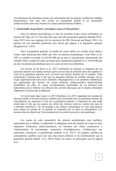Prevention de la morbi-mortalite cardio-vasculaire en psychiatrie